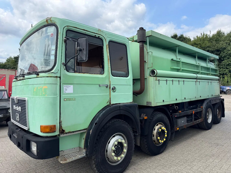 MAN F8 **32.291 8x4-6Cyl-BELGIAN TRUCK-BIG AXXLES** - Asenizatorius: foto 1 MAN F8 **32.291 8x4-6Cyl-BELGIAN TRUCK-BIG AXXLES** - Asenizatorius: foto 1