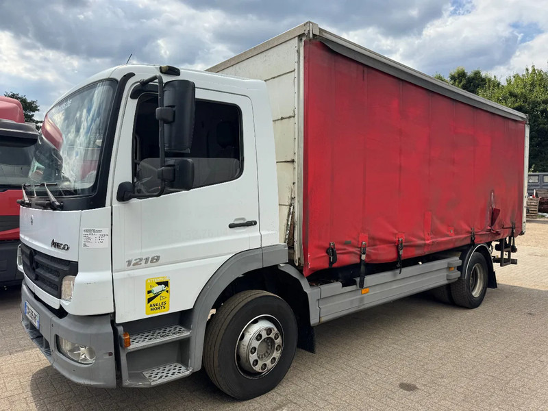 Mercedes-Benz Atego 1218 **FULL STEEL-SUSPENSION LAMES** - Tentinis sunkvežimis: foto 1 Mercedes-Benz Atego 1218 **FULL STEEL-SUSPENSION LAMES** - Tentinis sunkvežimis: foto 1