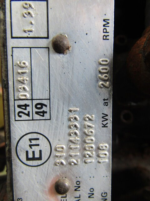 CUMMINS 6BT 150 TURBO (310) ENGINE - Variklis - Sunkvežimis: foto 3 CUMMINS 6BT 150 TURBO (310) ENGINE - Variklis - Sunkvežimis: foto 3