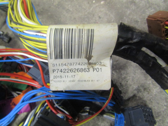 DAF LF 220 EURO 6 FULL CAB WIRING HARNESS P/NO 7422626863 P01 - Elektros sistema - Sunkvežimis: foto 3 DAF LF 220 EURO 6 FULL CAB WIRING HARNESS P/NO 7422626863 P01 - Elektros sistema - Sunkvežimis: foto 3