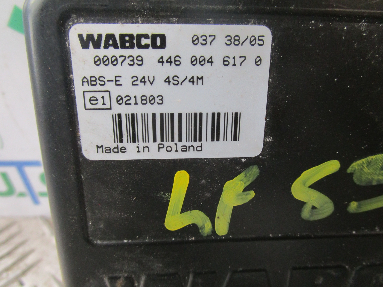 DAF LF 45/55 WABCO ABS ECU P/NO 03738/05 - Stabdžių dalys - Sunkvežimis: foto 2 DAF LF 45/55 WABCO ABS ECU P/NO 03738/05 - Stabdžių dalys - Sunkvežimis: foto 2