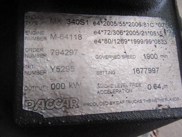 DAF XF 105 460 (MX340SI) FAN BELT TENSIONER P/NO 19452517 - Variklis ir dalys - Sunkvežimis: foto 3 DAF XF 105 460 (MX340SI) FAN BELT TENSIONER P/NO 19452517 - Variklis ir dalys - Sunkvežimis: foto 3
