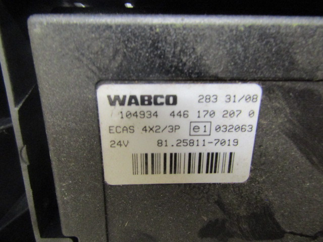 MAN TGM ECAS ECU 81.25811.7019 - Valdymo blokas - Sunkvežimis: foto 2 MAN TGM ECAS ECU 81.25811.7019 - Valdymo blokas - Sunkvežimis: foto 2