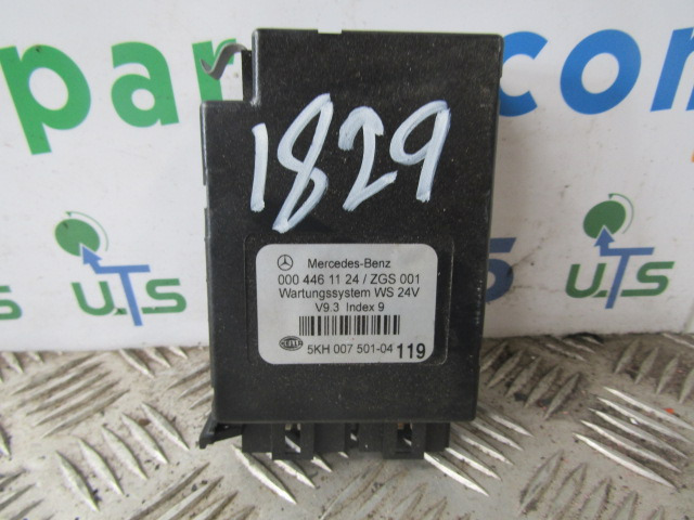 MERCEDES AXOR CONTROL UNIT P/NO 0004461124/ZGS 001 - Valdymo blokas - Sunkvežimis: foto 1 MERCEDES AXOR CONTROL UNIT P/NO 0004461124/ZGS 001 - Valdymo blokas - Sunkvežimis: foto 1