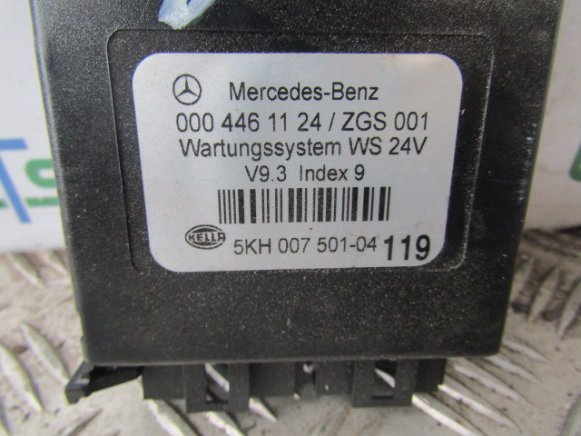MERCEDES AXOR CONTROL UNIT P/NO 0004461124/ZGS 001 - Valdymo blokas - Sunkvežimis: foto 2 MERCEDES AXOR CONTROL UNIT P/NO 0004461124/ZGS 001 - Valdymo blokas - Sunkvežimis: foto 2