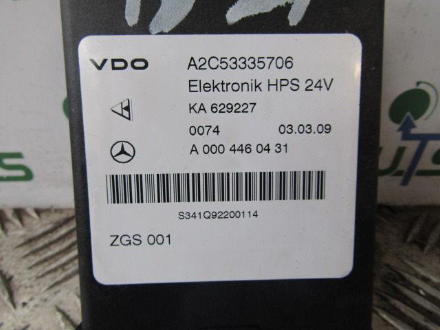 MERCEDES AXOR HPS MODULE P/NO A0004460431 - Valdymo blokas - Sunkvežimis: foto 2 MERCEDES AXOR HPS MODULE P/NO A0004460431 - Valdymo blokas - Sunkvežimis: foto 2