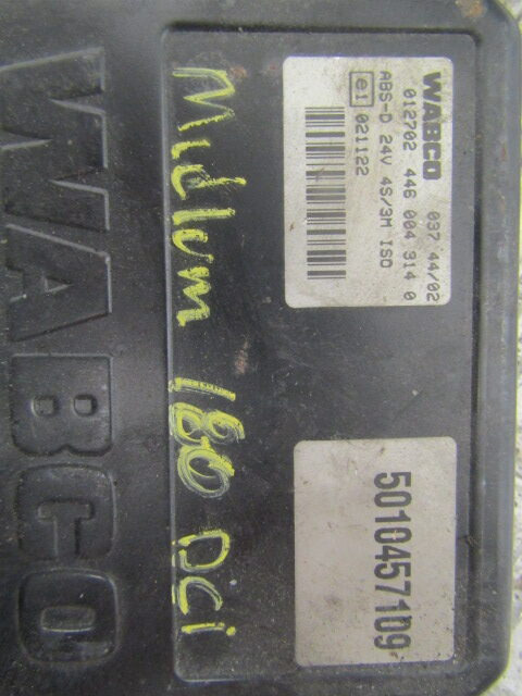 RENAULT MIDLUM DCI ABS WABCO CONTROL UNIT P/NO 446004/5010457109 - Elektros sistema - Sunkvežimis: foto 2 RENAULT MIDLUM DCI ABS WABCO CONTROL UNIT P/NO 446004/5010457109 - Elektros sistema - Sunkvežimis: foto 2