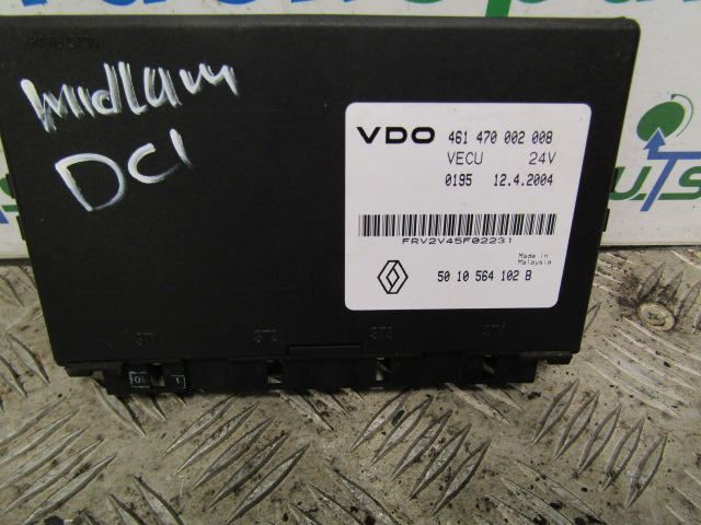 RENAULT MIDLUM VEHICLE BODY ECU P/NO 5010564102B / 461470002008 - Valdymo blokas - Sunkvežimis: foto 1 RENAULT MIDLUM VEHICLE BODY ECU P/NO 5010564102B / 461470002008 - Valdymo blokas - Sunkvežimis: foto 1