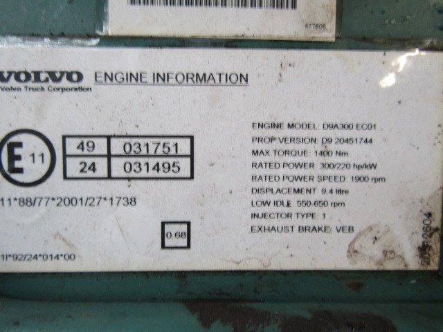 VOLVO FM9 D9A 300 ENGINE ECU EURO 3 - Valdymo blokas - Sunkvežimis: foto 3 VOLVO FM9 D9A 300 ENGINE ECU EURO 3 - Valdymo blokas - Sunkvežimis: foto 3