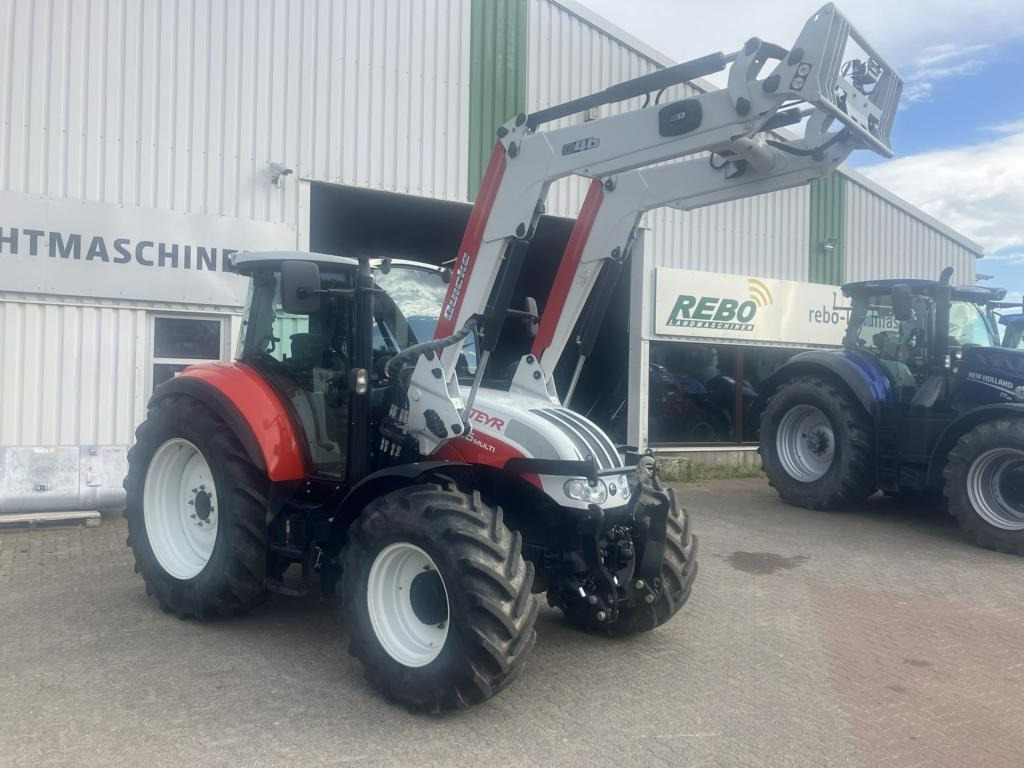Steyr 4105 Multi - Traktorius: foto 1 Steyr 4105 Multi - Traktorius: foto 1
