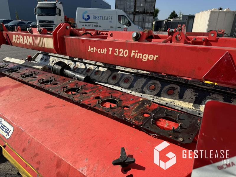 Agram JET CUT T320 FINGER - Šienapjovė: foto 4 Agram JET CUT T320 FINGER - Šienapjovė: foto 4