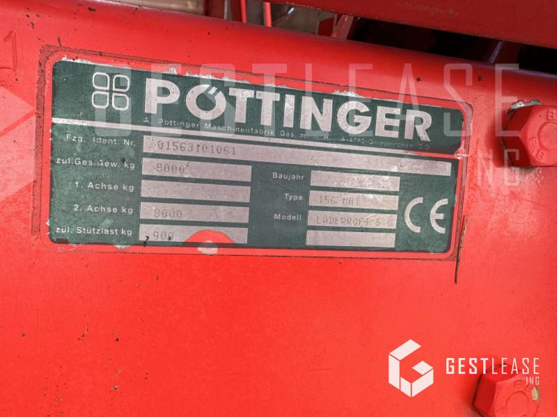 Priekaba rinktuvė POTTINGER LADER PROFI 5G: foto 12