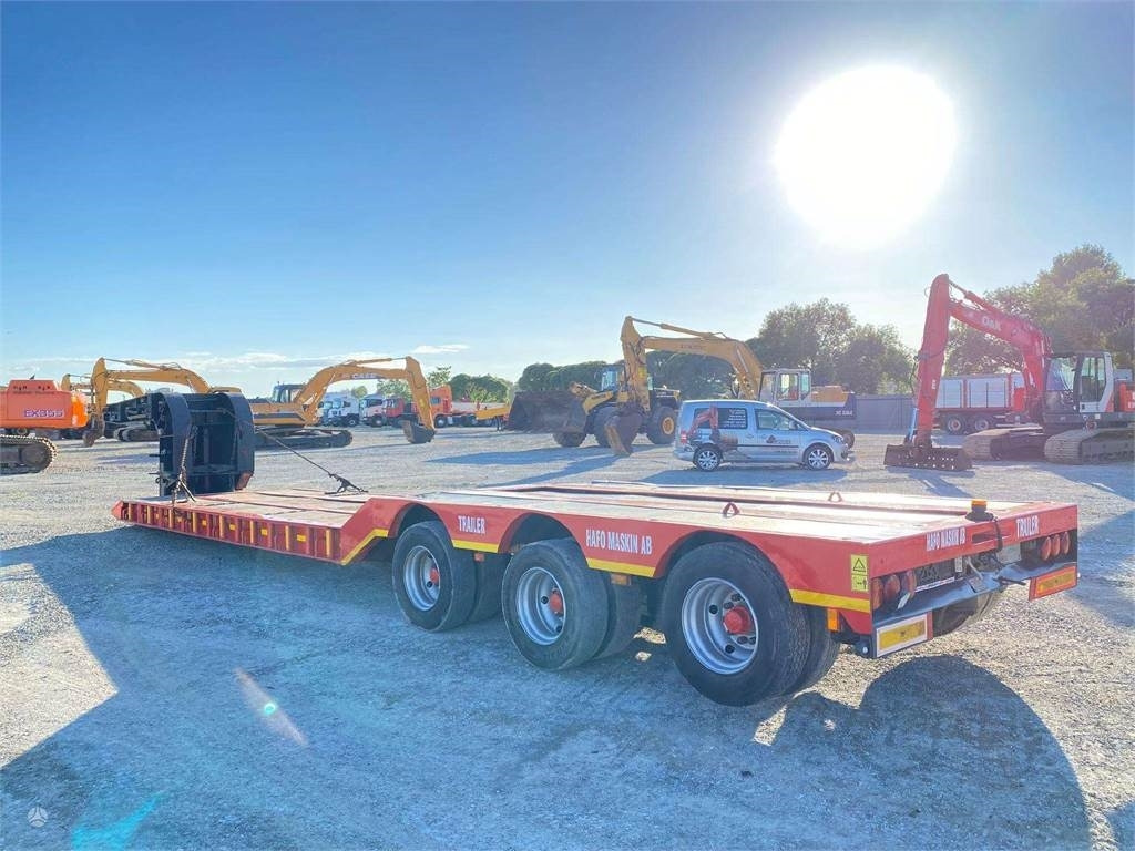 Hako Gooseneck lowbed , axle lift - Žemo profilio platforma puspriekabė: foto 5 Hako Gooseneck lowbed , axle lift - Žemo profilio platforma puspriekabė: foto 5