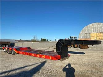 Hako Gooseneck lowbed , axle lift - Žemo profilio platforma puspriekabė: foto 1 Hako Gooseneck lowbed , axle lift - Žemo profilio platforma puspriekabė: foto 1