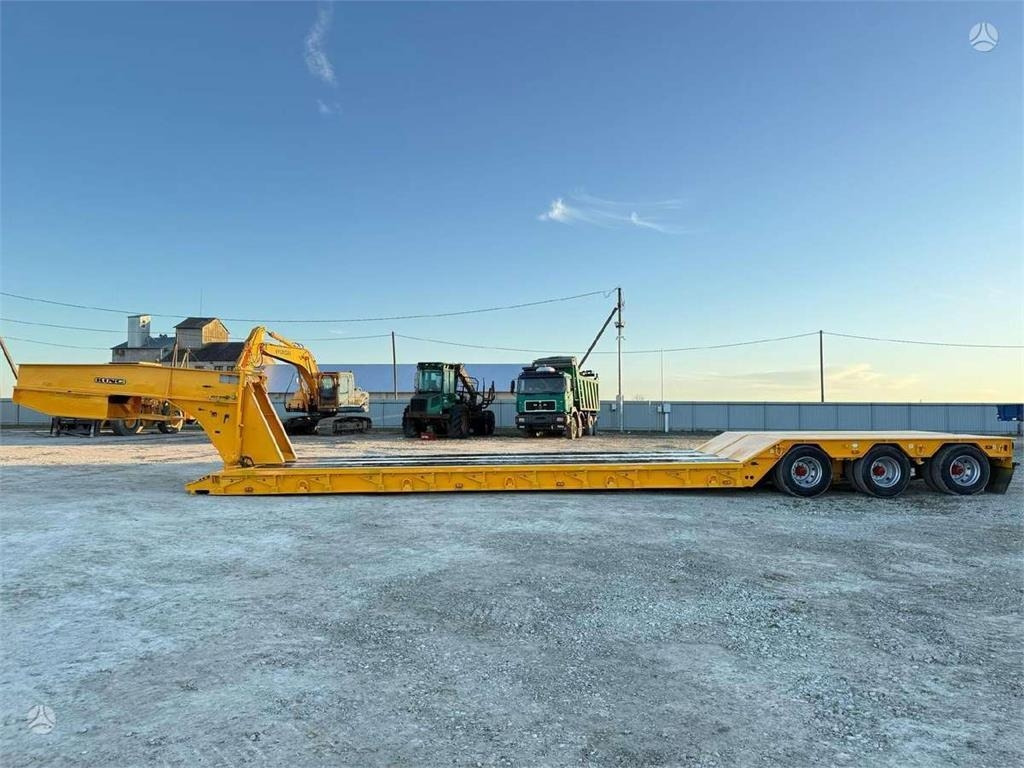 King GTL 83/34 lowbed - Žemo profilio platforma puspriekabė: foto 1 King GTL 83/34 lowbed - Žemo profilio platforma puspriekabė: foto 1
