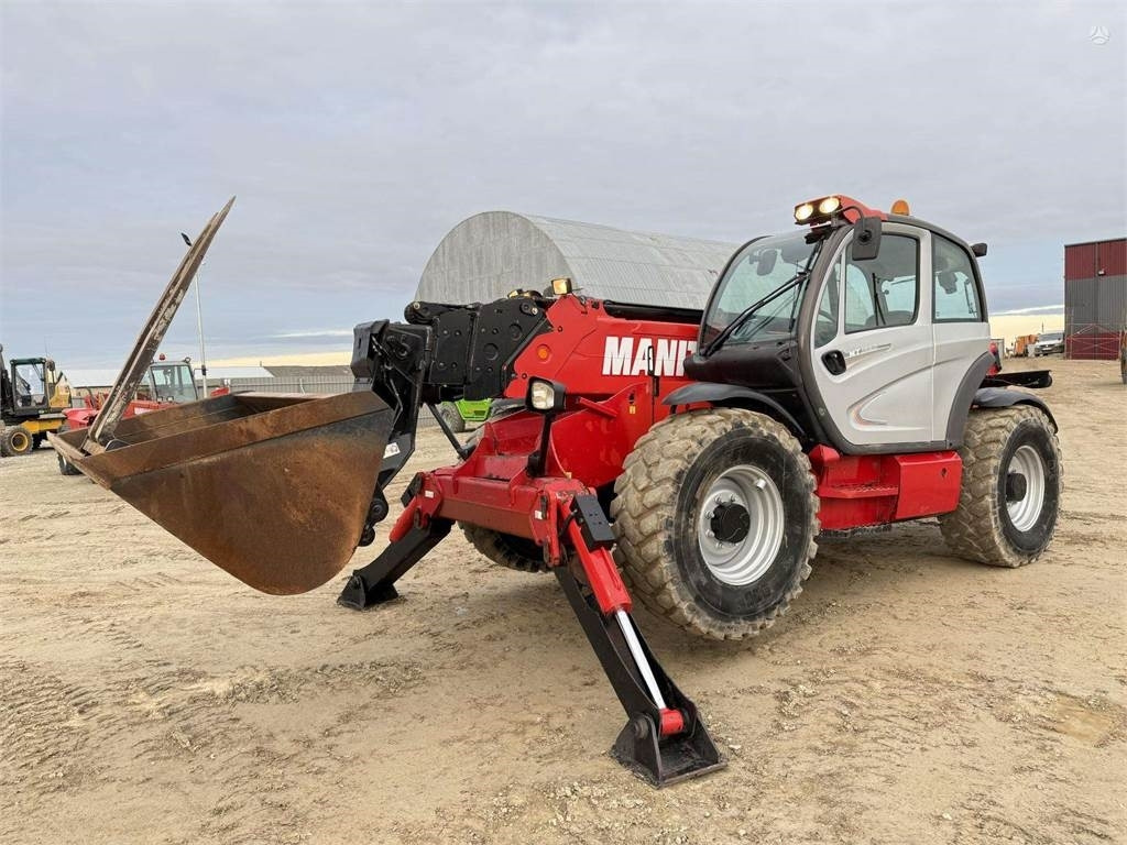 Manitou MT 1840 bucket + forks - Teleskopinis krautuvas: foto 1 Manitou MT 1840 bucket + forks - Teleskopinis krautuvas: foto 1