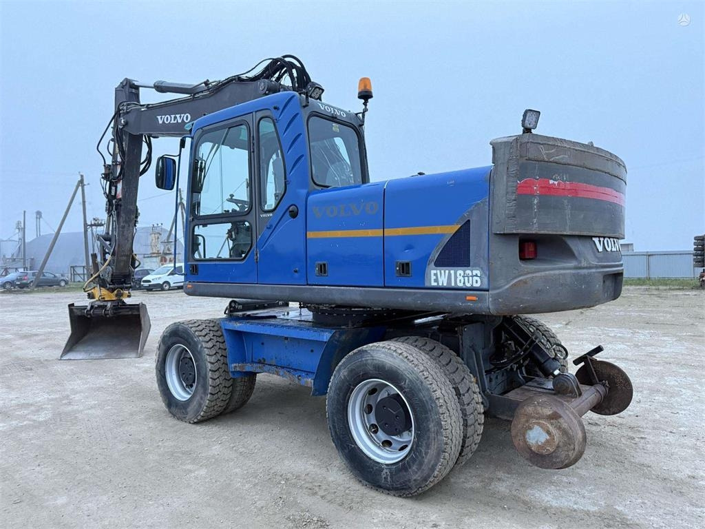 Volvo EW 180 BV ENGCON + RAILWAY - Ratinis ekskavatorius: foto 3 Volvo EW 180 BV ENGCON + RAILWAY - Ratinis ekskavatorius: foto 3