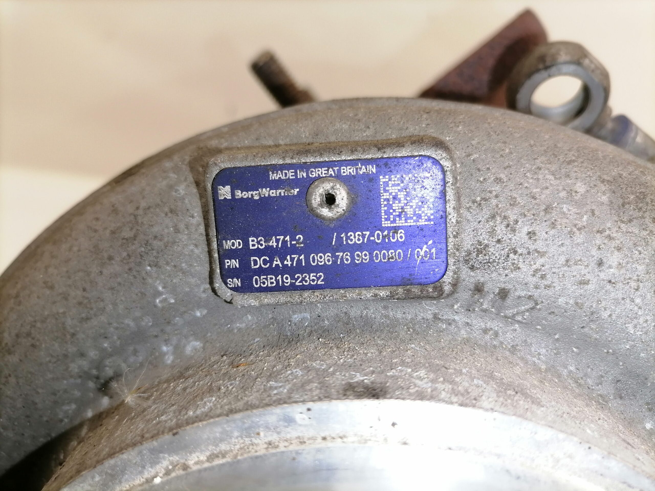 Mercedes-Benz Turbo A4710967699 - Turbina - Sunkvežimis: foto 3 Mercedes-Benz Turbo A4710967699 - Turbina - Sunkvežimis: foto 3