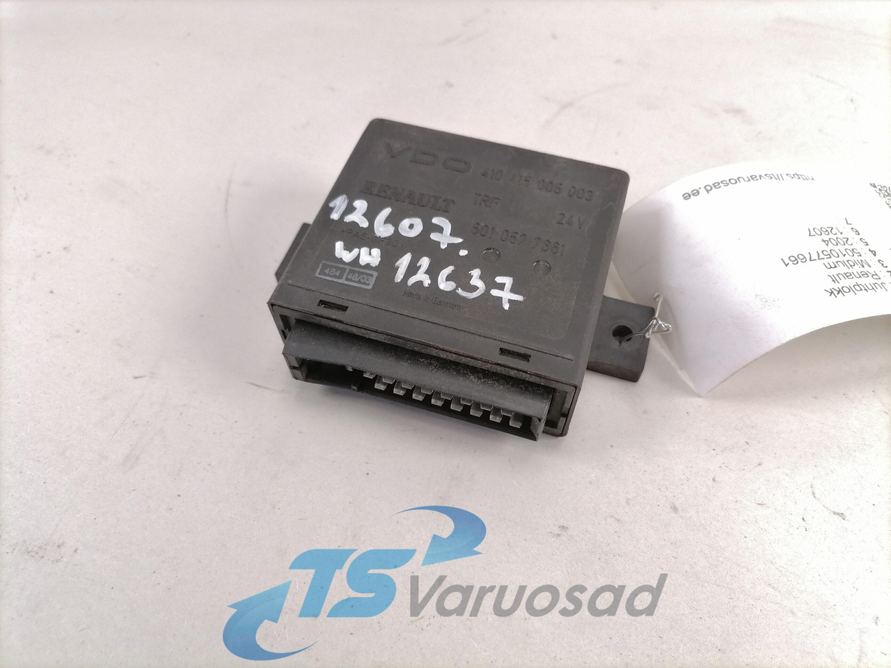 Renault Juhtplokk 5010577661 - Valdymo blokas - Sunkvežimis: foto 1 Renault Juhtplokk 5010577661 - Valdymo blokas - Sunkvežimis: foto 1