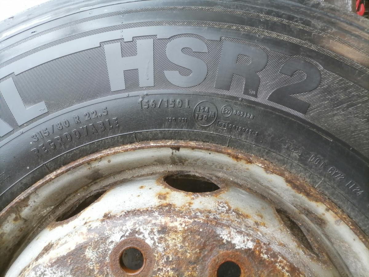 Scania Continental HSR2 315/80R22,5 31580R225 - Padangos ir ratlankiai - Sunkvežimis: foto 4 Scania Continental HSR2 315/80R22,5 31580R225 - Padangos ir ratlankiai - Sunkvežimis: foto 4