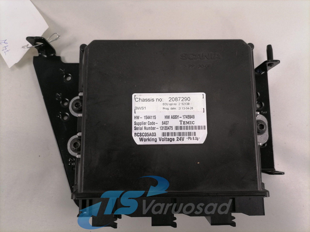 Scania Ecu, BWS 2152139 - Valdymo blokas - Sunkvežimis: foto 3 Scania Ecu, BWS 2152139 - Valdymo blokas - Sunkvežimis: foto 3