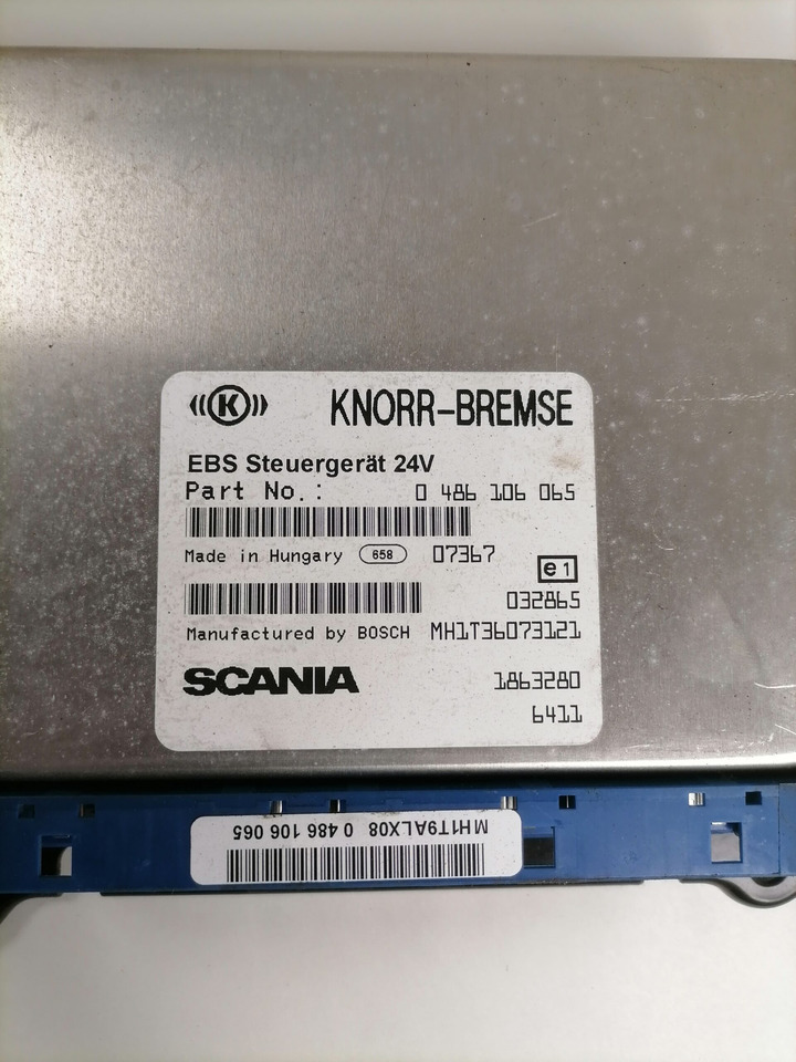 Scania Ecu, EBS 1863280 - Valdymo blokas - Sunkvežimis: foto 3 Scania Ecu, EBS 1863280 - Valdymo blokas - Sunkvežimis: foto 3