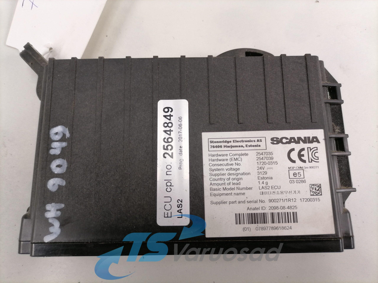Scania Ecu, LAS 2564849 - Valdymo blokas - Sunkvežimis: foto 3 Scania Ecu, LAS 2564849 - Valdymo blokas - Sunkvežimis: foto 3