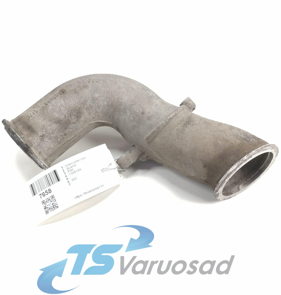 Scania intercooler pipe 1385193 - Tarpinis aušintuvas - Sunkvežimis: foto 1 Scania intercooler pipe 1385193 - Tarpinis aušintuvas - Sunkvežimis: foto 1