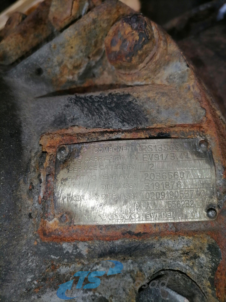 Volvo Axel gear RS1356SV - Šoninė pavara - Sunkvežimis: foto 5 Volvo Axel gear RS1356SV - Šoninė pavara - Sunkvežimis: foto 5