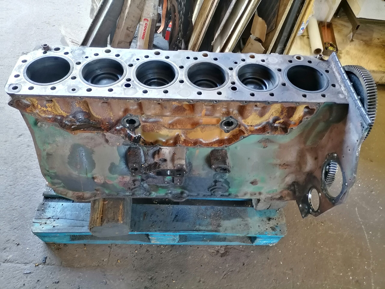 Variklis ir dalys - Sunkvežimis Volvo Mootoriplokk Volvo D12D460 8170120: foto 6