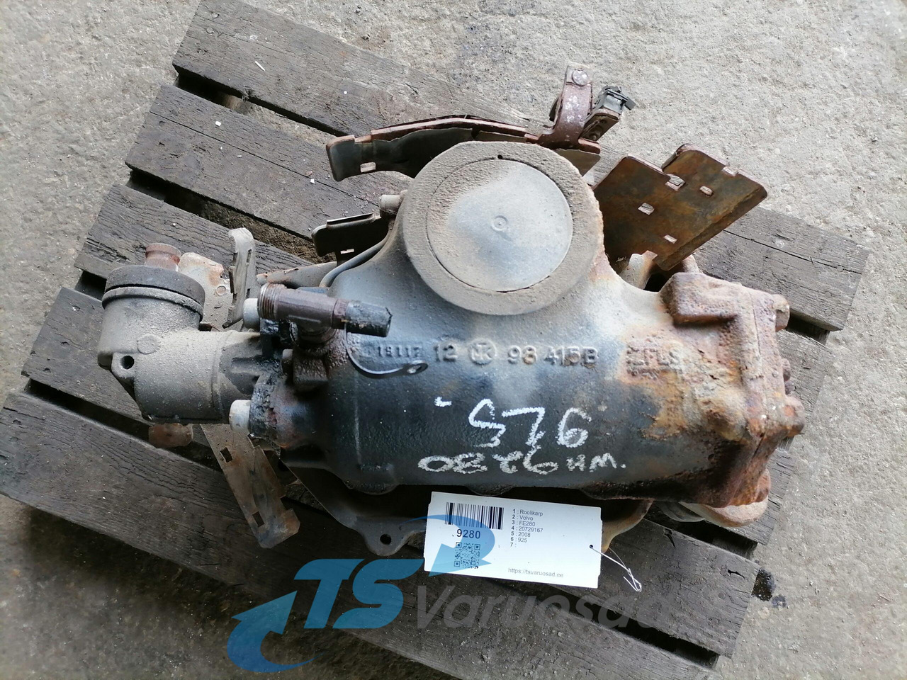Volvo Steering box 20729167 - Vairo pavara - Sunkvežimis: foto 3 Volvo Steering box 20729167 - Vairo pavara - Sunkvežimis: foto 3
