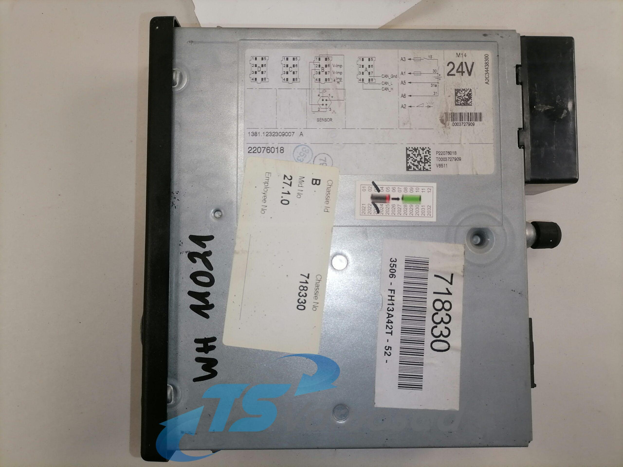 Volvo tachograph 22076018 - Tachografas - Sunkvežimis: foto 4 Volvo tachograph 22076018 - Tachografas - Sunkvežimis: foto 4
