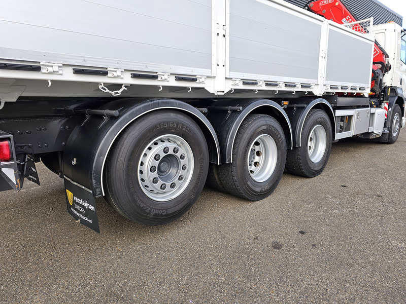 Sunkvežimis su kranu DAF CF 530 8x4-4 / FASSI 27.5 t/m CRANE + TIPPER: foto 12