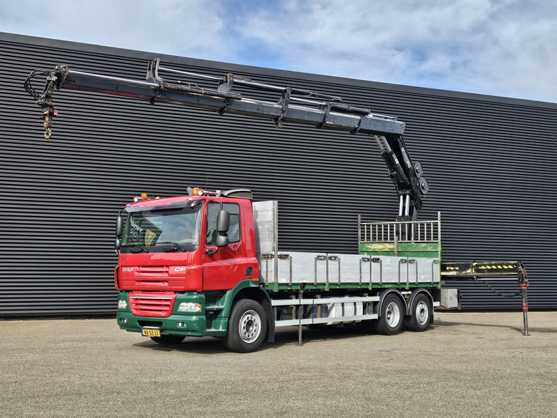 DAF CF 85.410 6x2 / HIAB 35 t/m crane / kran + REMOTE - Sunkvežimis su kranu: foto 2 DAF CF 85.410 6x2 / HIAB 35 t/m crane / kran + REMOTE - Sunkvežimis su kranu: foto 2