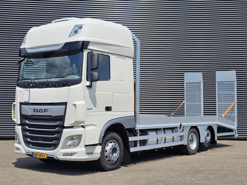 DAF XF 450 6x2 / OPRIJ - MACHINE TRANSPORT - Evakuatorius: foto 1 DAF XF 450 6x2 / OPRIJ - MACHINE TRANSPORT - Evakuatorius: foto 1
