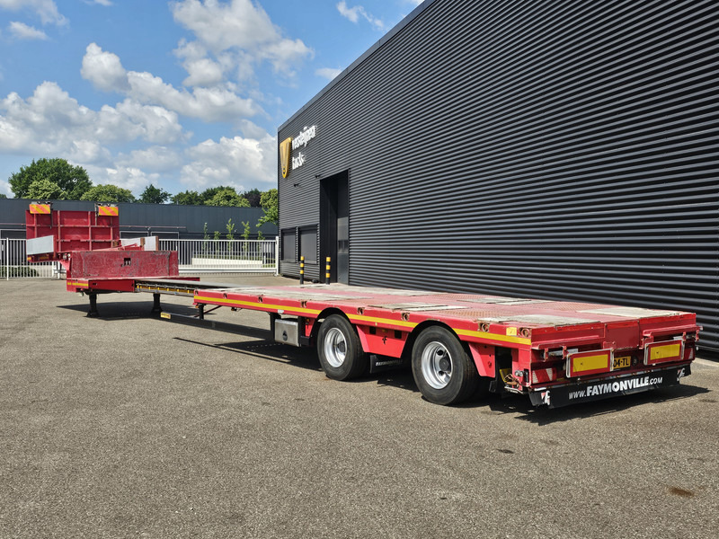 Faymonville F-S42-1AAA / EXTENDABLE / STEERING AXLE / 12.7 mtr - Žemo profilio platforma puspriekabė: foto 5 Faymonville F-S42-1AAA / EXTENDABLE / STEERING AXLE / 12.7 mtr - Žemo profilio platforma puspriekabė: foto 5