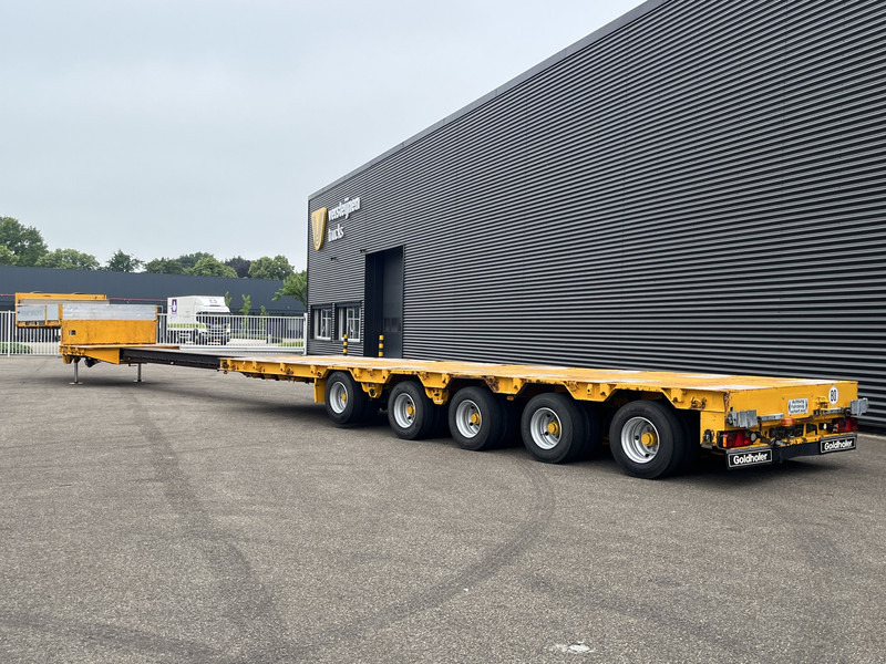 Goldhofer STZ-L 5-50/80 A / 5 X STEERING / EXTENDABLE / - Žemo profilio platforma puspriekabė: foto 2 Goldhofer STZ-L 5-50/80 A / 5 X STEERING / EXTENDABLE / - Žemo profilio platforma puspriekabė: foto 2