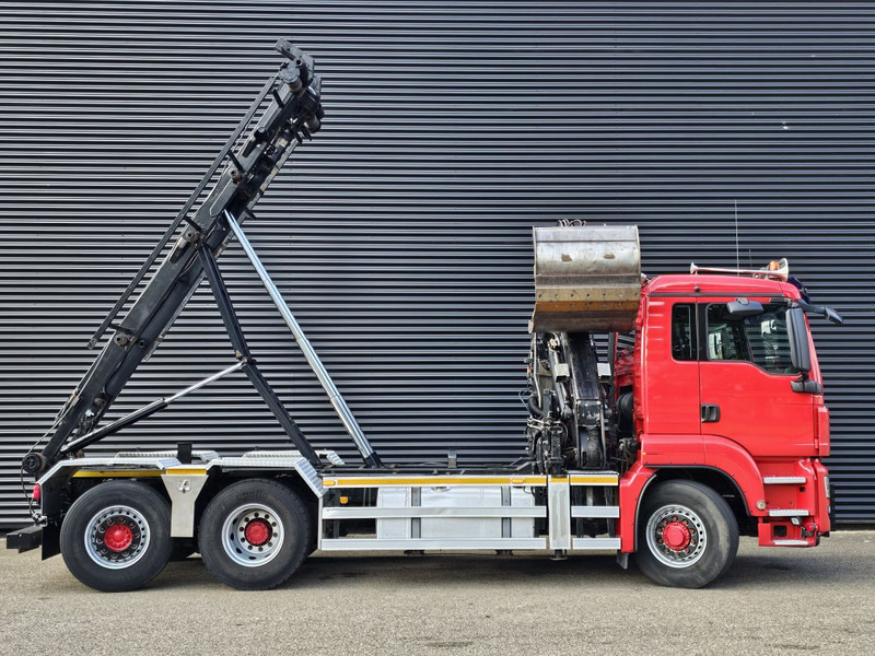 MAN TGS 26.400 / 6x4H-2 / HMF Z KRAAN + CONTAINERSYSTEM - Sunkvežimis - kabelių sistema, Sunkvežimis su kranu: foto 5 MAN TGS 26.400 / 6x4H-2 / HMF Z KRAAN + CONTAINERSYSTEM - Sunkvežimis - kabelių sistema, Sunkvežimis su kranu: foto 5