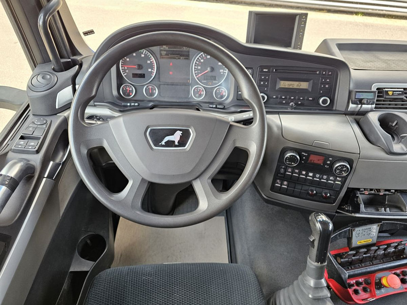 Sunkvežimis - kabelių sistema, Sunkvežimis su kranu MAN TGS 35.400 / 8x4-4 / CONTAINER SYSTEM / PALFINGER Z CRANE: foto 11