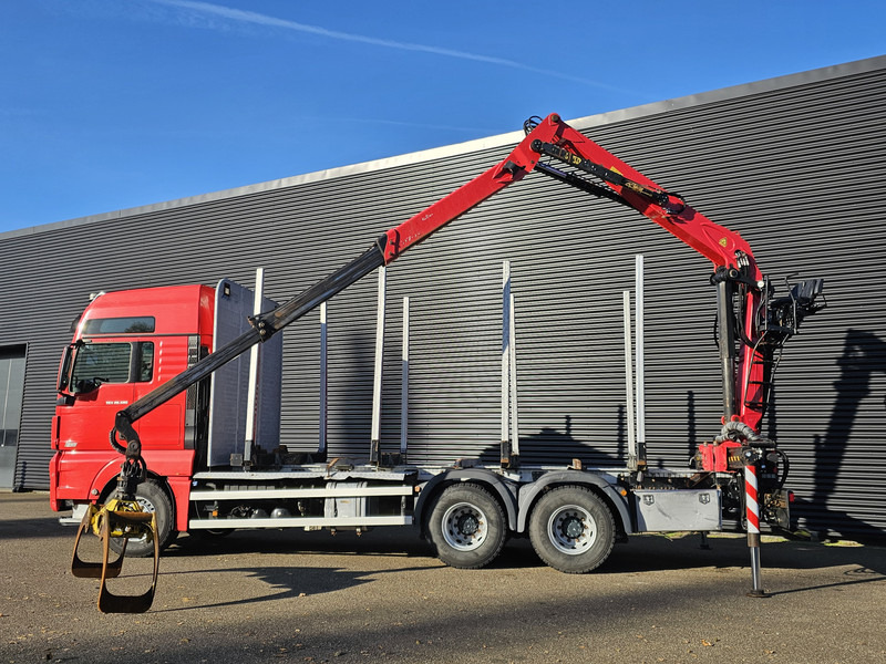 MAN TGX 26.580 6x4 BL / RETARDER / EPSILON Q170Z96 / HOLZ - Sunkvežimis su kranu: foto 2 MAN TGX 26.580 6x4 BL / RETARDER / EPSILON Q170Z96 / HOLZ - Sunkvežimis su kranu: foto 2