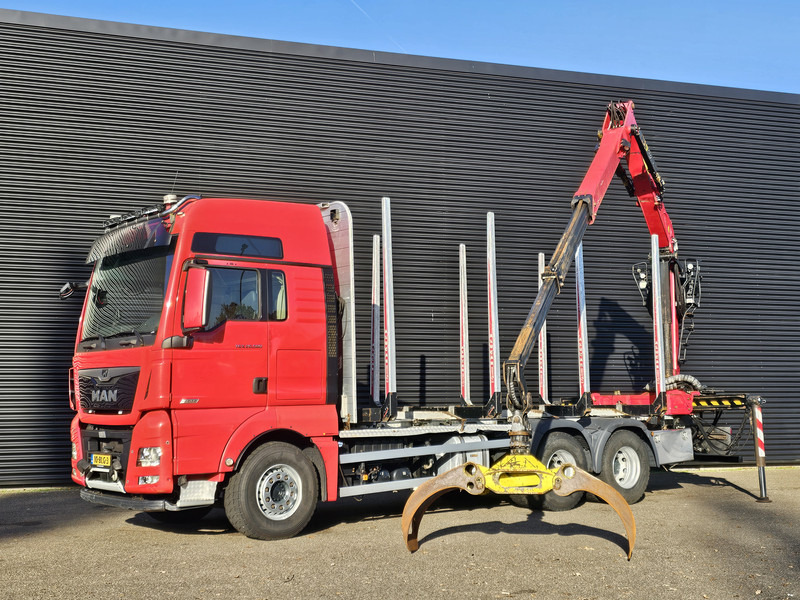 MAN TGX 26.580 6x4 BL / RETARDER / EPSILON Q170Z96 / HOLZ - Sunkvežimis su kranu: foto 1 MAN TGX 26.580 6x4 BL / RETARDER / EPSILON Q170Z96 / HOLZ - Sunkvežimis su kranu: foto 1