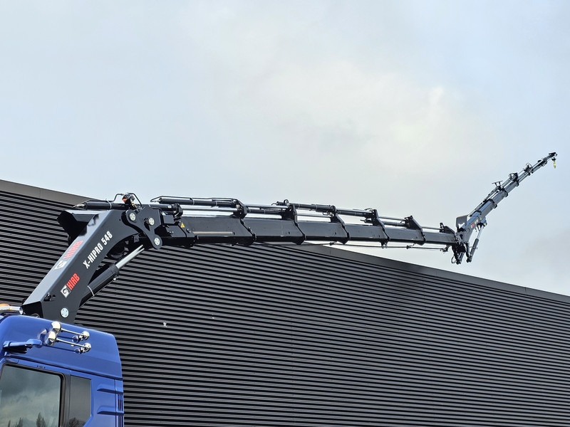 MAN TGX 35.580 8x4-4 / HIAB 54 t/m CRANE+ JIB - Platforminis/ Bortinis sunkvežimis, Sunkvežimis su kranu: foto 4 MAN TGX 35.580 8x4-4 / HIAB 54 t/m CRANE+ JIB - Platforminis/ Bortinis sunkvežimis, Sunkvežimis su kranu: foto 4