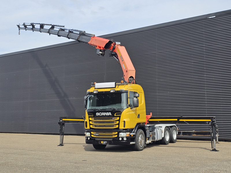 Scania G400 6x2 / PALFINGER PK 60002 / WINCH / BALLAST - Sunkvežimis su kranu: foto 3 Scania G400 6x2 / PALFINGER PK 60002 / WINCH / BALLAST - Sunkvežimis su kranu: foto 3