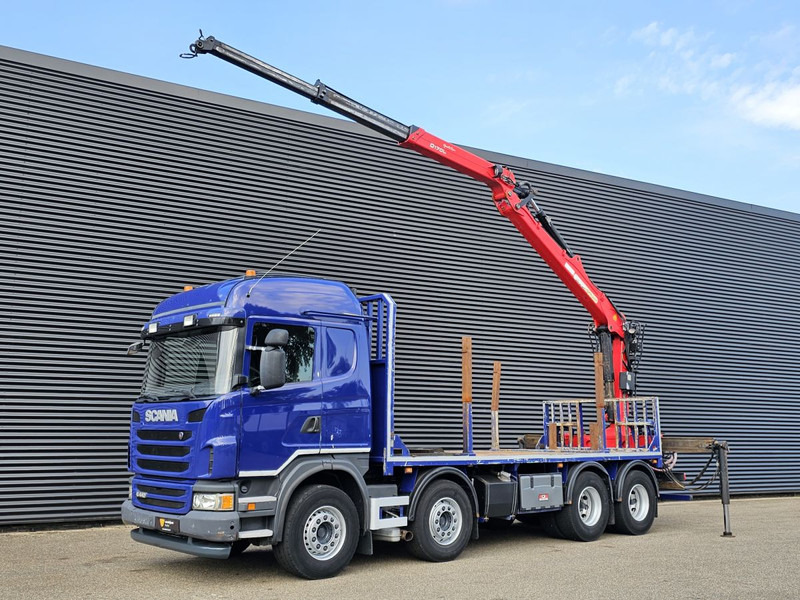 Scania G440 / RETARDER / 8x4 / PALFINGER-EPSILON CRANE - Sunkvežimis su kranu: foto 1 Scania G440 / RETARDER / 8x4 / PALFINGER-EPSILON CRANE - Sunkvežimis su kranu: foto 1