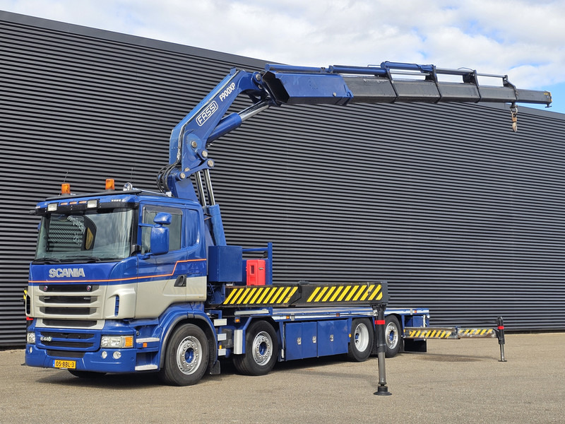 Scania R440 8x2*6 / FASSI 90 t/m CRANE / KRAN - Sunkvežimis su kranu: foto 1 Scania R440 8x2*6 / FASSI 90 t/m CRANE / KRAN - Sunkvežimis su kranu: foto 1