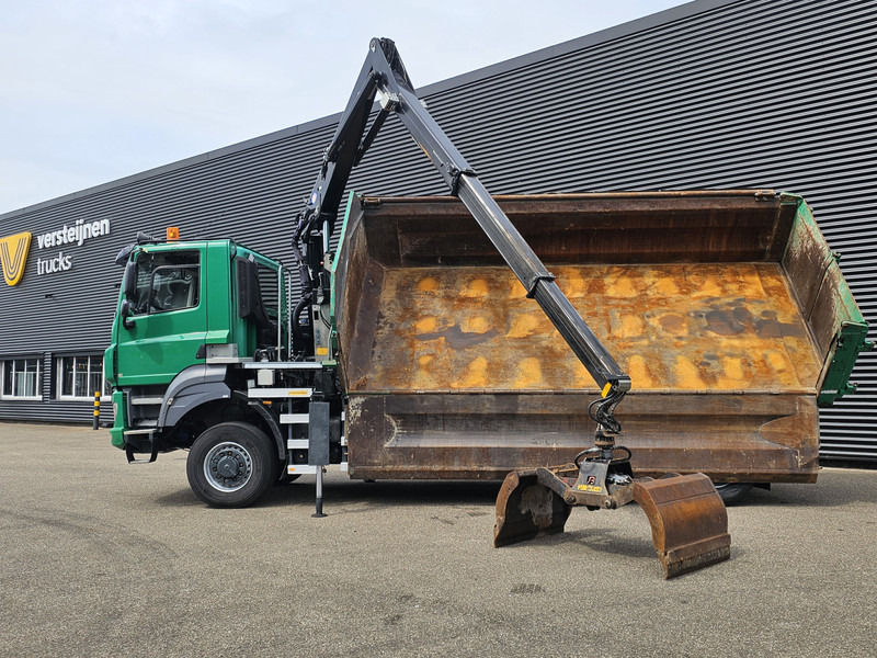 Tatra 6X6 / T158/II / 2 SIDE TIPPER - HMF Z CRANE - Savivartis sunkvežimis, Sunkvežimis su kranu: foto 3 Tatra 6X6 / T158/II / 2 SIDE TIPPER - HMF Z CRANE - Savivartis sunkvežimis, Sunkvežimis su kranu: foto 3