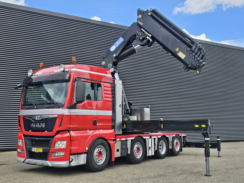 MAN TGX 37.480 8x2-6 / HMF 85 t/m CRANE / KRAN - Vilkikas: foto 3 MAN TGX 37.480 8x2-6 / HMF 85 t/m CRANE / KRAN - Vilkikas: foto 3