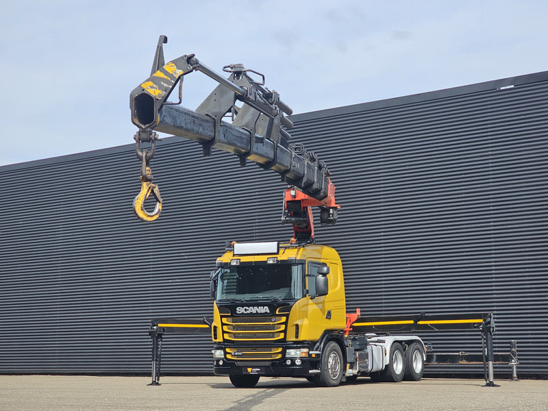 Scania G400 6x2 / PALFINGER PK 60002 / WINCH / BALLAST - Vilkikas: foto 4 Scania G400 6x2 / PALFINGER PK 60002 / WINCH / BALLAST - Vilkikas: foto 4
