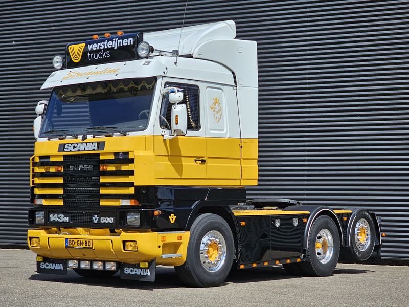 Scania R143 500 V8 / 6X2 / STREAMLINE - Vilkikas: foto 1 Scania R143 500 V8 / 6X2 / STREAMLINE - Vilkikas: foto 1