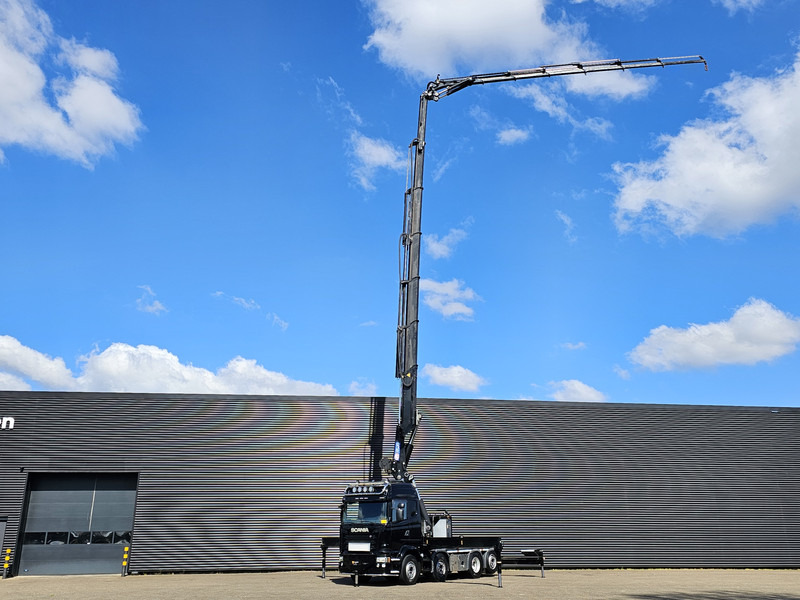 Scania R490 / 8x2 / HMF 85 TM CRANE / WINCH / JIB - Vilkikas: foto 4 Scania R490 / 8x2 / HMF 85 TM CRANE / WINCH / JIB - Vilkikas: foto 4